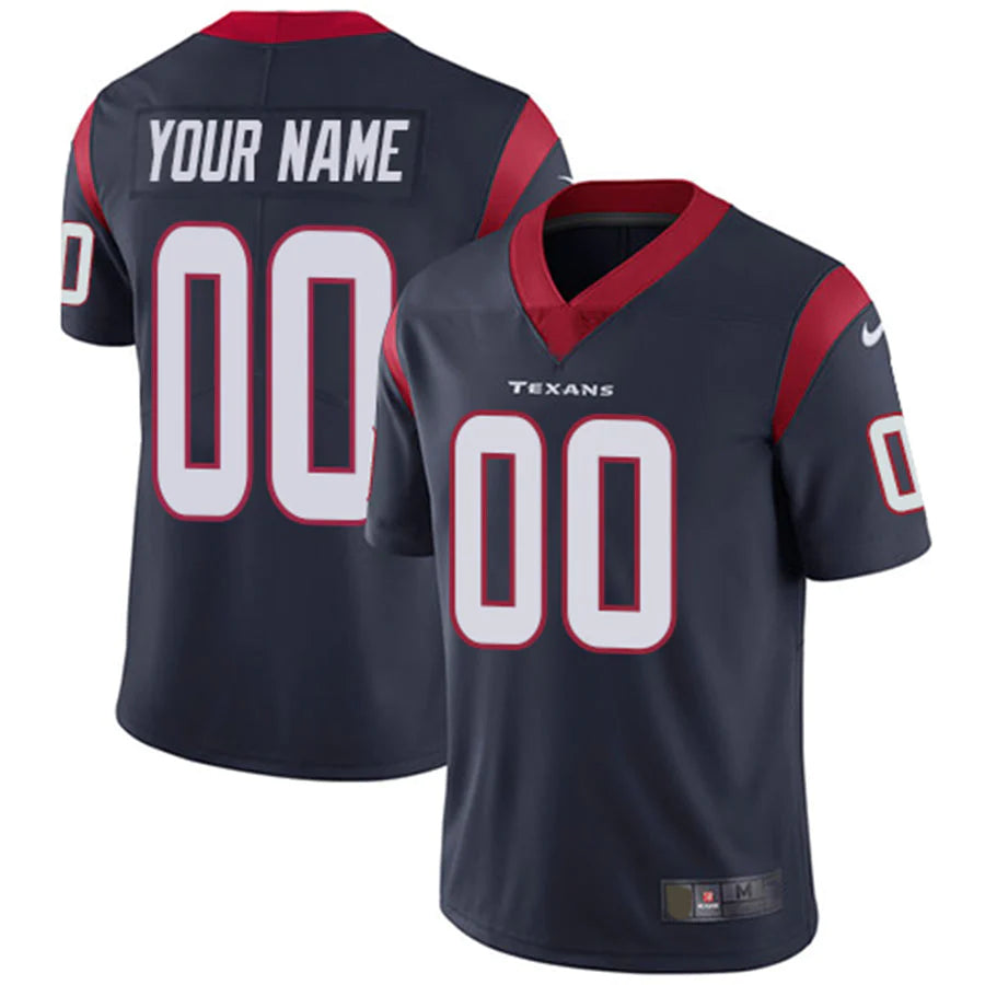 Custom H.Texans Vapor Untouchable Player Limited American Jerseys Stitched Football Jerseys