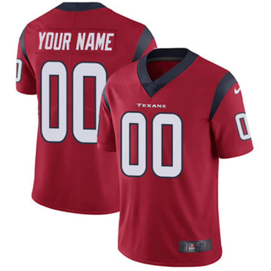 Custom H.Texans Vapor Untouchable Player Limited American Jerseys Stitched Football Jerseys