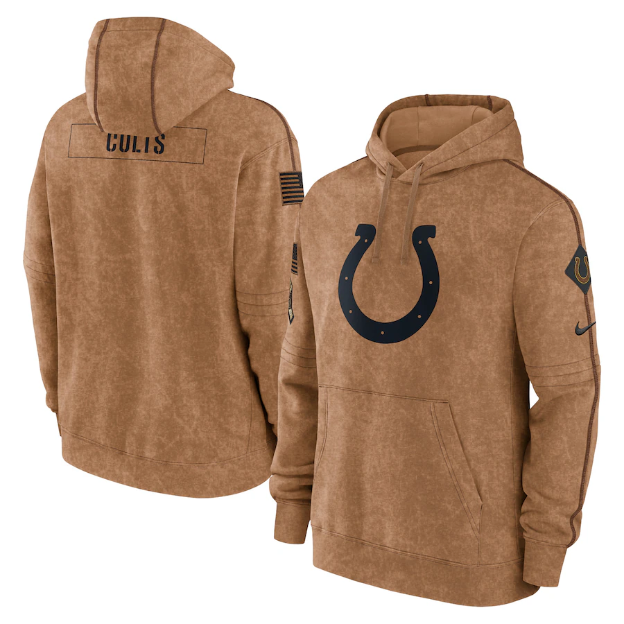 IN.Colts 2023 Salute To Service Club Pullover Hoodie Cheap sale Birthday and Christmas gifts Stitched American Football Jerseys