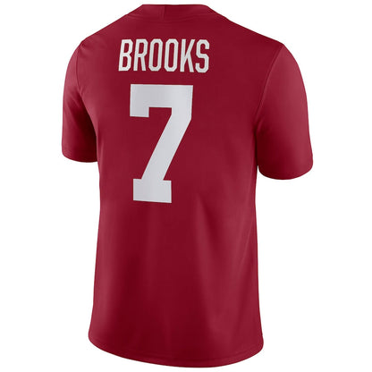 A.Crimson Tide #7 Ja'Corey Brooks NIL Replica Football Jersey Stitched American College Jerseys