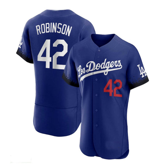 Los Angeles Dodgers #42 Jackie Robinson City Connect Authentic Player Jersey Baseball Jerseys