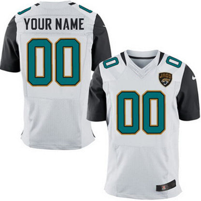 Custom J.Jaguars 2013 White Elite Jersey Stitched American Football Jerseys