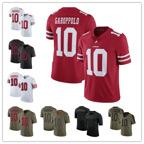 Men's #10 Jimmy Garoppolo SF.49ers Limited Stitched Jerseys