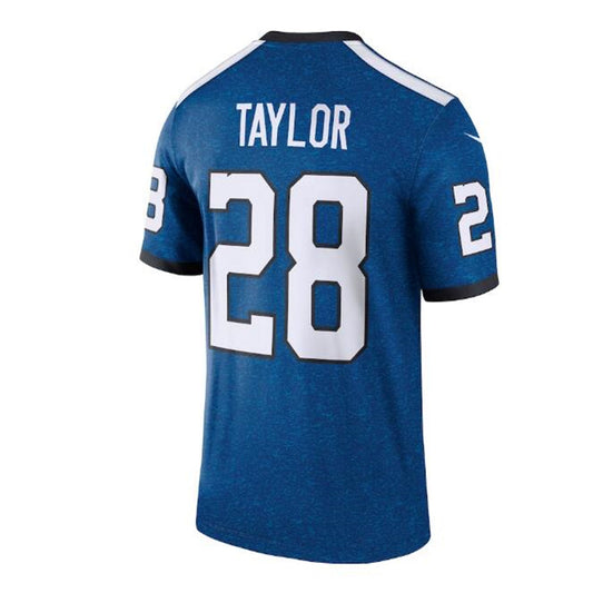 IN.Colts #28 Jonathan Taylor Indiana Nights Alternate Legend Jersey - Royal Stitched American Football Jerseys