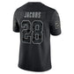 LV.Raiders #28 Josh Jacobs Black RFLCTV Limited Jersey Stitched American Football Jerseys