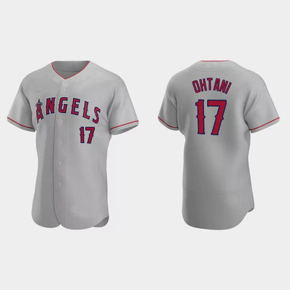 Los Angeles Angels #17 Shohei Ohtani 2020 Road Authentic Jersey – Gray Men Youth Women Baseball Jerseys