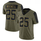 Men's #25 Elijah Mitchell SF.49ers Limited Stitched Jerseys