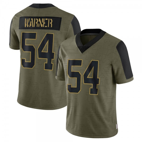 Men's #54 Fred Warner SF.49ers Limited Stitched Jerseys