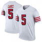 Men's #5 Trey Lance SF.49ers Limited Stitched Jerseys