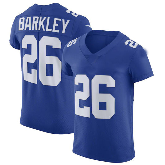 NY.Giants #26 Saquon Barkley Royal Vapor Untouchable Elite Player Jersey Stitched American Football Jerseys
