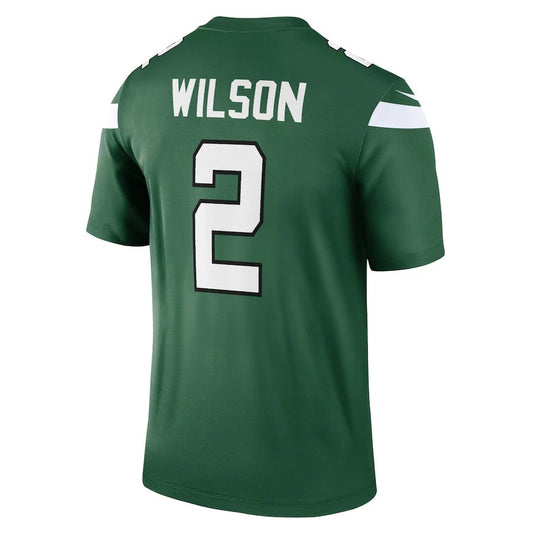 NY.Jets #2 Zach Wilson  Gotham Green Legend Jersey Stitched American Football Jerseys
