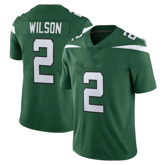 NY.Jets #2 Zach Wilson  Gotham Green Vapor Limited Jersey Stitched American Football Jerseys