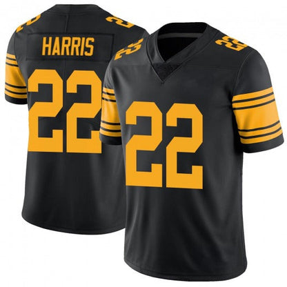 P.Steelers #22 Najee Harris Personalize Football Jerseys Black Stitched