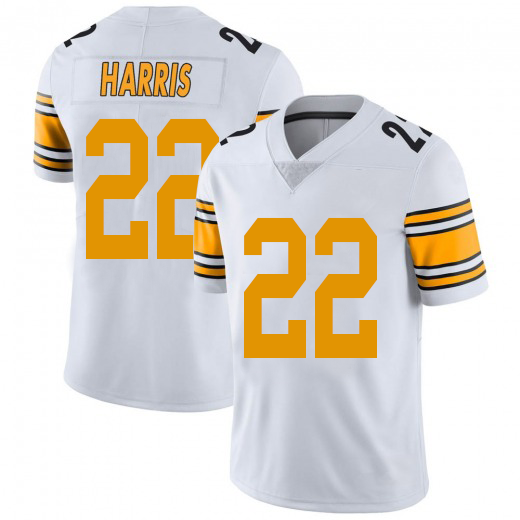 P.Steelers #22 Najee Harris Personalize Football Jerseys White Jerseys
