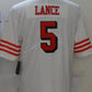Men's #5 Trey Lance SF.49ers Limited Stitched Jerseys