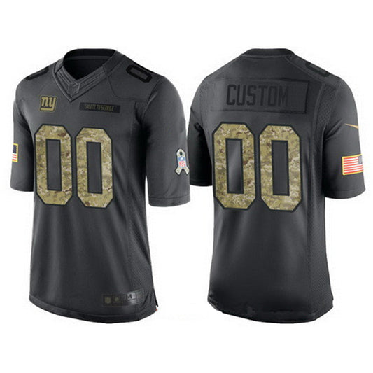 Custom NY.Giants Camo 2016 Salute To Service Veterans Day Limited Jersey Stitched American Football Jerseys
