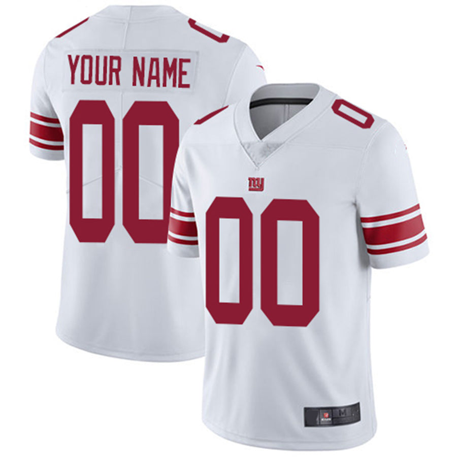 Custom NY.Giants Road White Customized Vapor Untouchable Limited Jersey Stitched American Football Jerseys