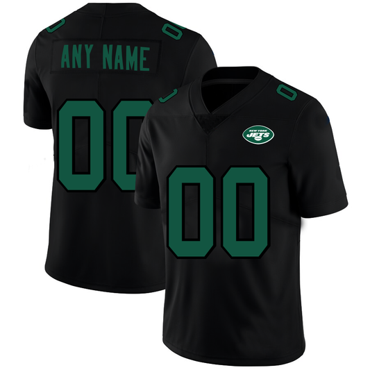 Custom NY.Jets  Football Jerseys Black American Stitched Name And Number Size S to 6XL Christmas Birthday Gift