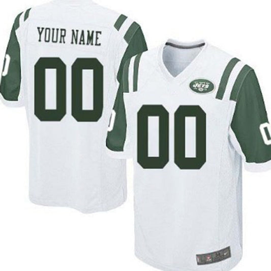 Custom NY.Jets White Limited Jersey American Stitched Jersey Football Jerseys