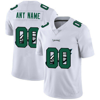 Football Jerseys P.Eagles Customized White Team Big Logo Vapor Untouchable Limited Jersey American Stitched Jerseys