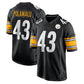 P.Steelers #43 Troy Polamalu  Black Retired Player Game Jersey Stitched American Football Jerseys