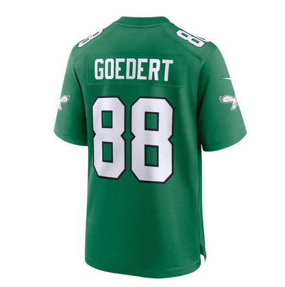 P.Eagles #88 Dallas Goedert Kelly Green Alternate Player Game Jersey Stitched American Football Jerseys