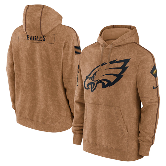 P.Eagles 2023 Salute To Service Club Pullover Hoodie Cheap sale Birthday and Christmas gifts Stitched American Football Jerseys