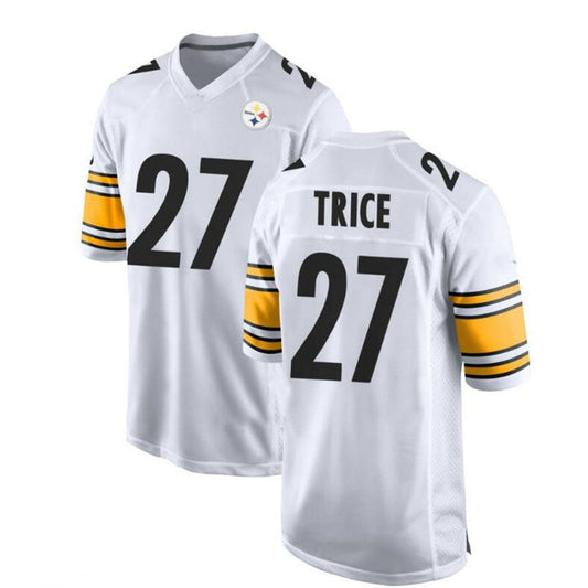 P.Steelers #27 Cory Trice Game Jersey - White Stitched American Football Jerseys