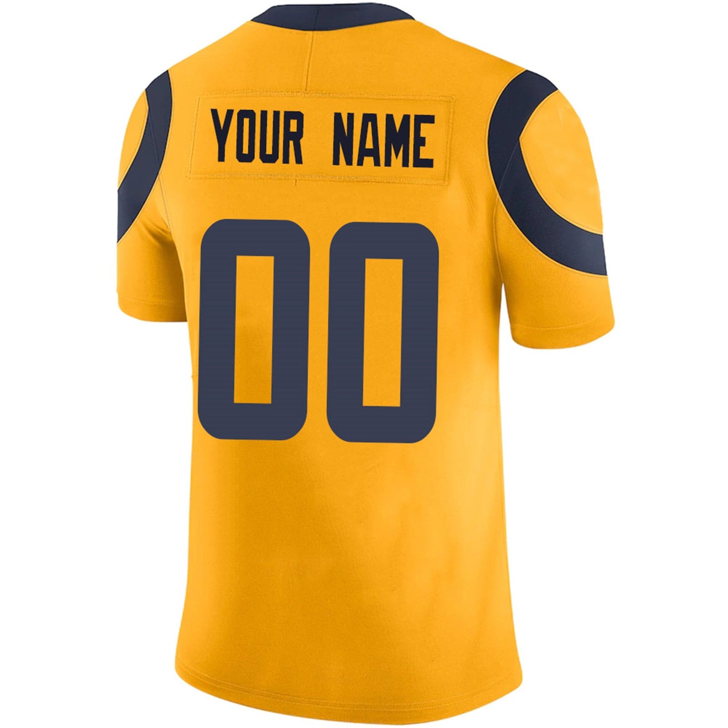 Custom LA.Rams Football Jerseys Team Player or Personalized Design Your Own Name for Men's Women's Youth Jerseys Navy