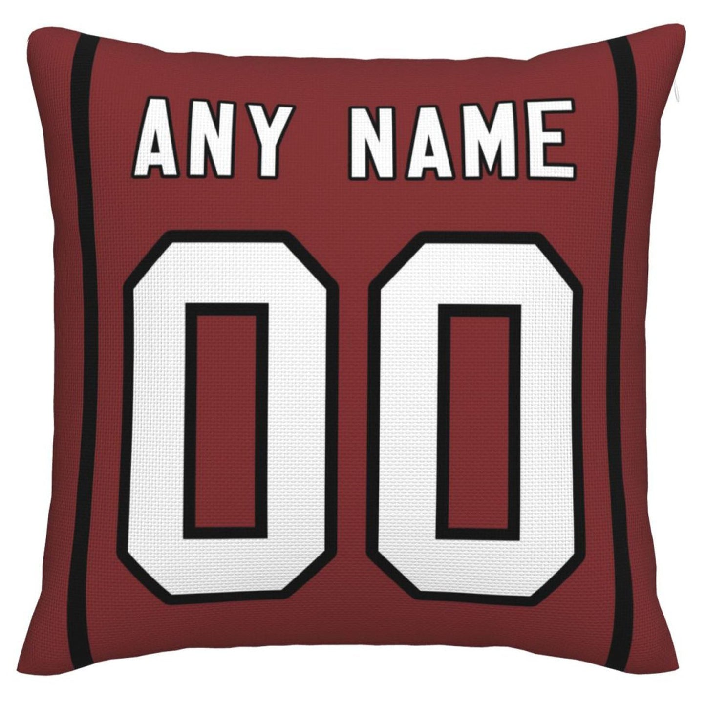 Custom A.Cardinals Pillow Decorative Throw Pillow Case - Print Personalized Football Team Fans Name & Number Birthday Gift Football Pillows