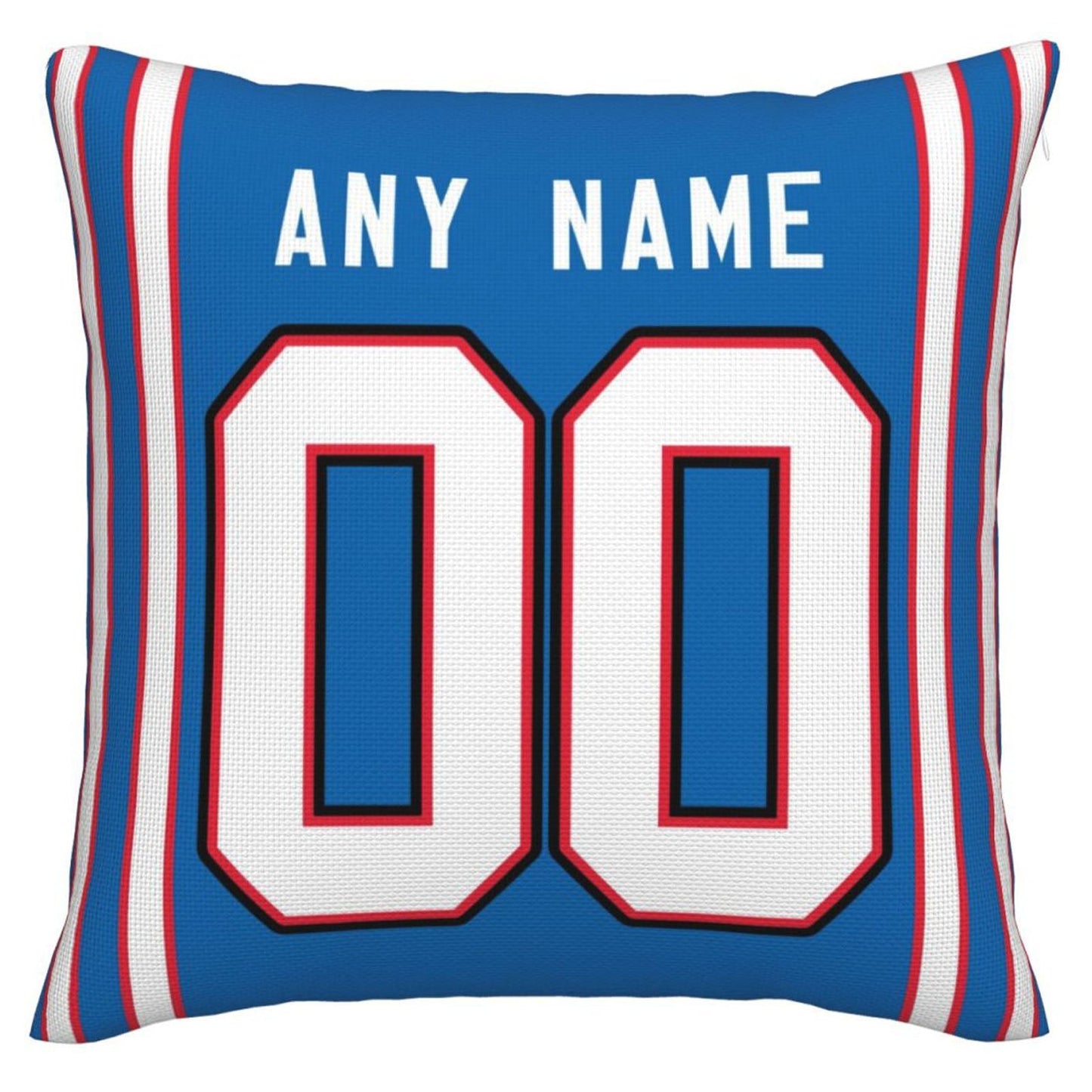 Custom B.Bills Pillow Royal Football Team Decorative Throw Pillow Case Print Personalized Football Style Fans Letters & Number Birthday Gift Football Pillows