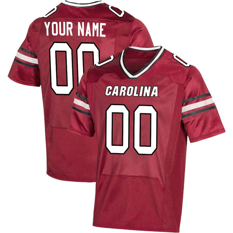 Custom S.Carolina Gamecocks Under Armour Custom Replica Jersey  Garnet Stitched American College Jerseys