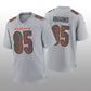 C.Bengals #85 Tee Higgins Gray Game Atmosphere Jersey Stitched American Football Jerseys