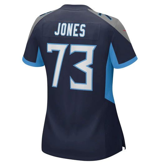 T.Titans #73 Jamarco Jones Navy Player Game Jersey Stitched American Football Jerseys