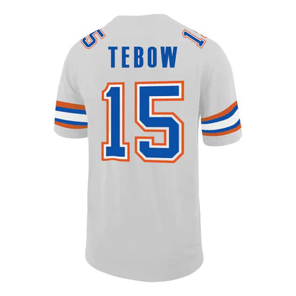 F.Gators #15 Tim Tebow Jordan Brand Ring of Honor Untouchable Replica Jersey White Stitched American College Jerseys