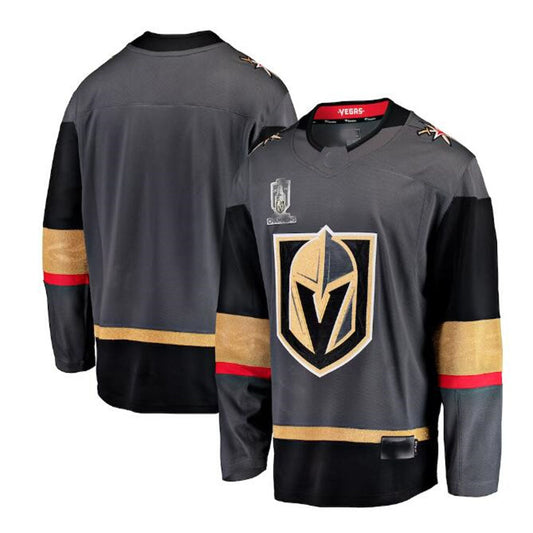 V.Golden Knights Fanatics Branded 2023 Stanley Cup Champions Alternate Breakaway Jersey - Black Hockey Jerseys