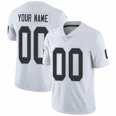 Custom LV.Raiders football White Stitched American Football Jersey