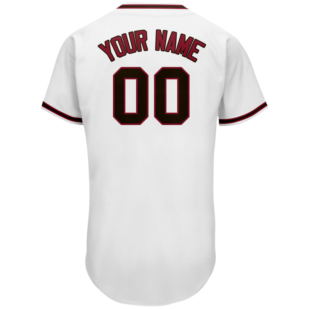 Custom A.Diamondback Stitched Baseball Jersey Personalized Button Down Baseball T Shirt