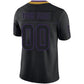 Custom B.Ravens Men's American  Black Fashion Vapor Limited Stitched Football Jerseys