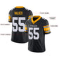 Custom P.Steelers Football Jerseys Team Player or Personalized Design Your Own Name for Men's Women's Youth Jerseys Black