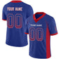 Custom B.Bills Stitched American Football Jerseys Personalize Birthday Gifts Blue Jersey