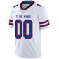 Custom B.Bills Football Stitched American Jerseys Personalize Birthday Gifts White Jersey