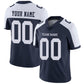 Custom D.Cowboys American Men's Youth And Women Stitched Navy Football Jerseys Personalize Birthday Gifts Jerseys