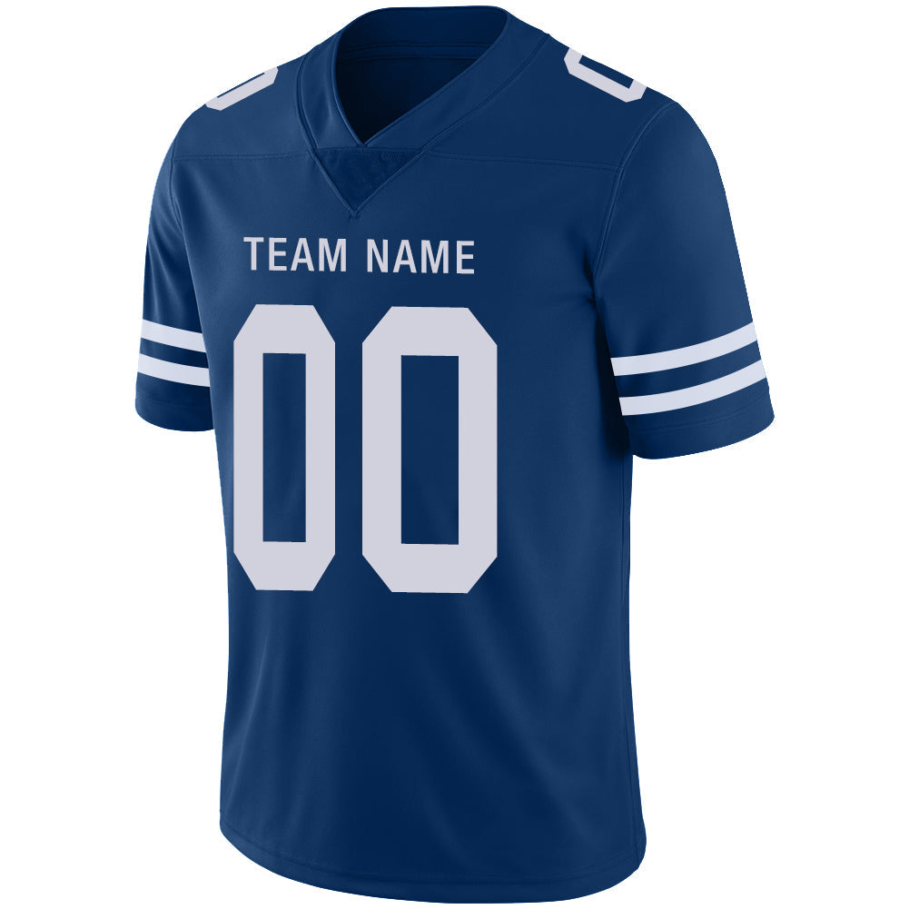 Custom D.Cowboys Stitched American Football Jerseys Personalize Birthday Gifts Blue Jersey