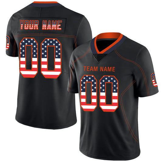 Custom D.Broncos Stitched American Football Jerseys Personalize Birthday Gifts Black Jersey