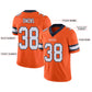 Custom D.Broncos Stitched American Football Jerseys Personalize Birthday Gifts Orange Jersey