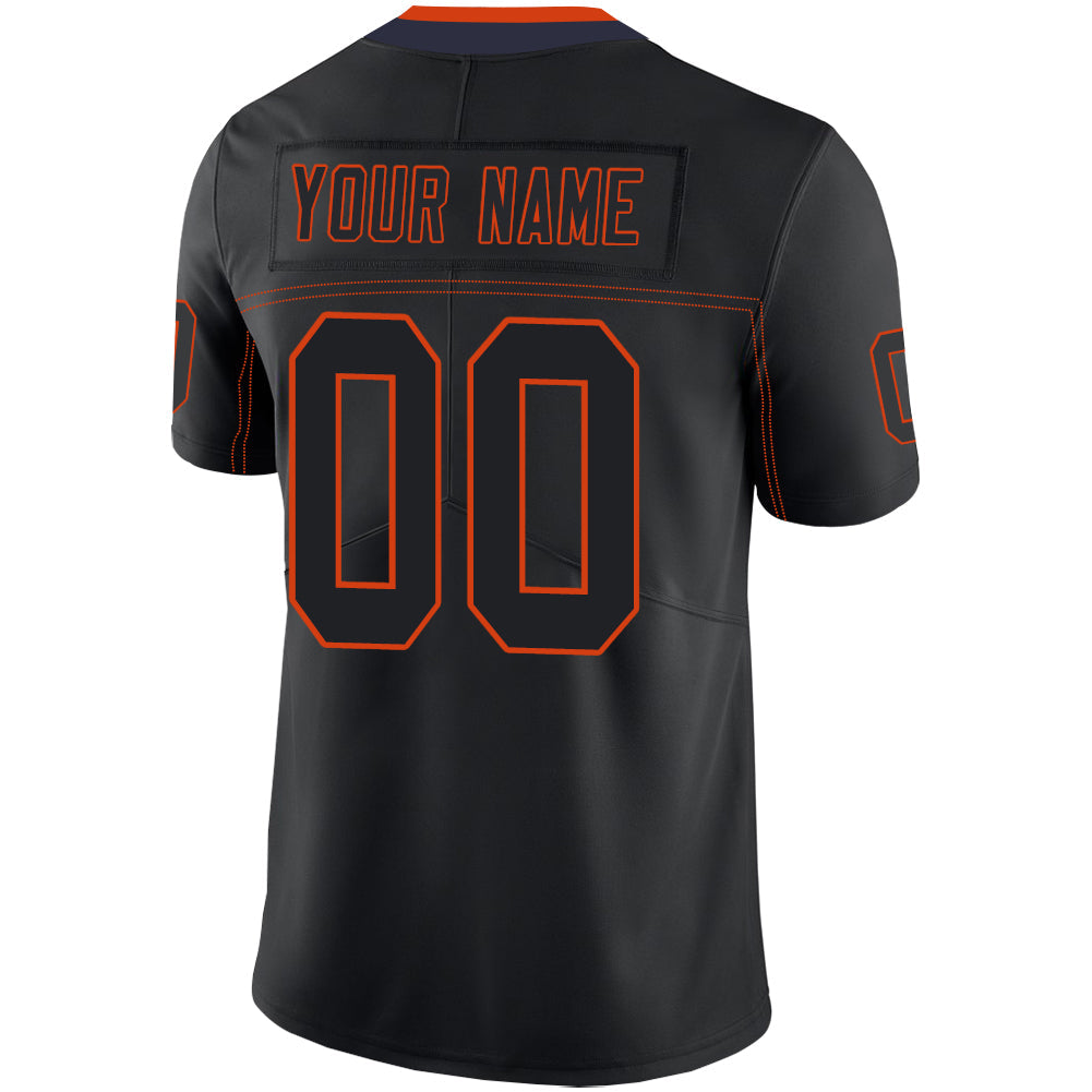 Custom D.Broncos Stitched American Football Jerseys Personalize Birthday Gifts Black Jersey