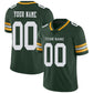 Custom GB.Packers Stitched American Football Jerseys Personalize Birthday Gifts Green Jersey