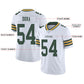 Custom GB.Packers Stitched American Football Jerseys Personalize Birthday Gifts White Jersey