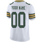 Custom GB.Packers Stitched American Football Jerseys Personalize Birthday Gifts White Jersey